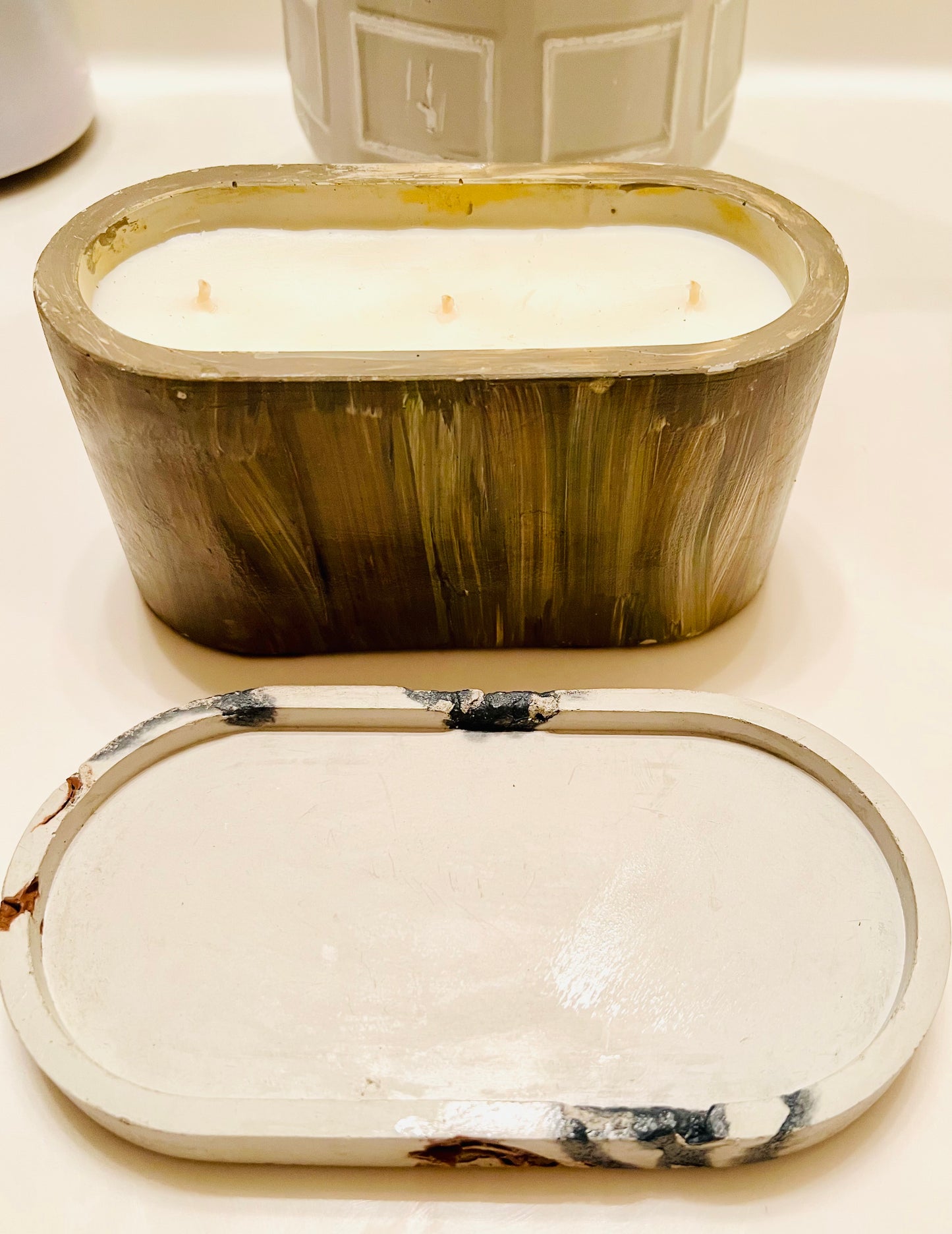 Oval Ceramic Vessel