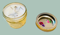 4 OZ Quilted Crystal Jelly Jar Candle