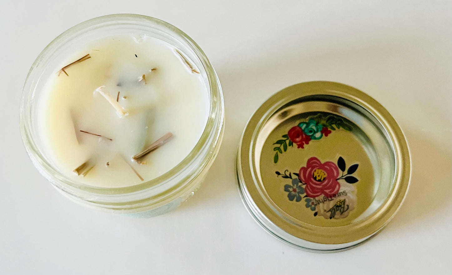 4 OZ Quilted Crystal Jelly Jar Candle