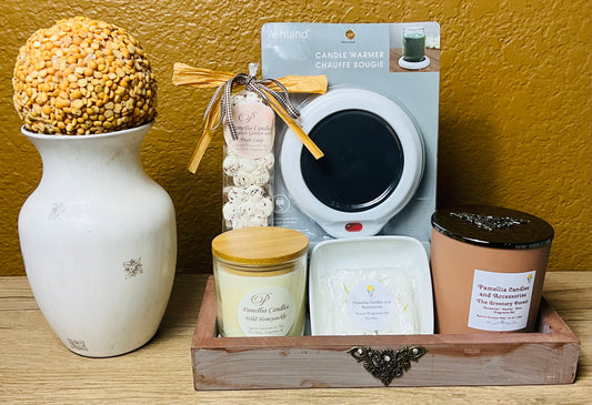 Candle & Wax Warmer Tray Set
