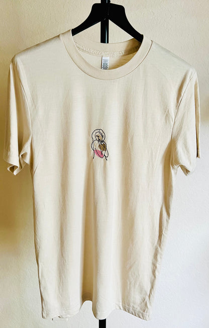 Women's Embroidery Small T-Shirt