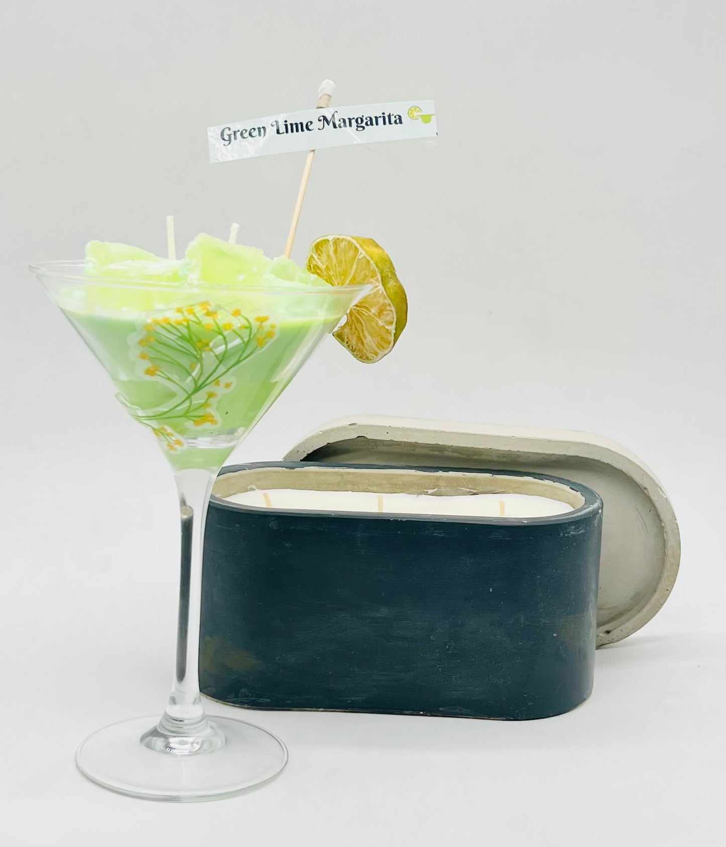 Green Lime Margarita Candle