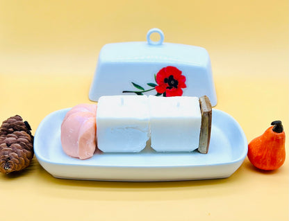 Toasted Vanilla Pumpkin Butter Dish Candle