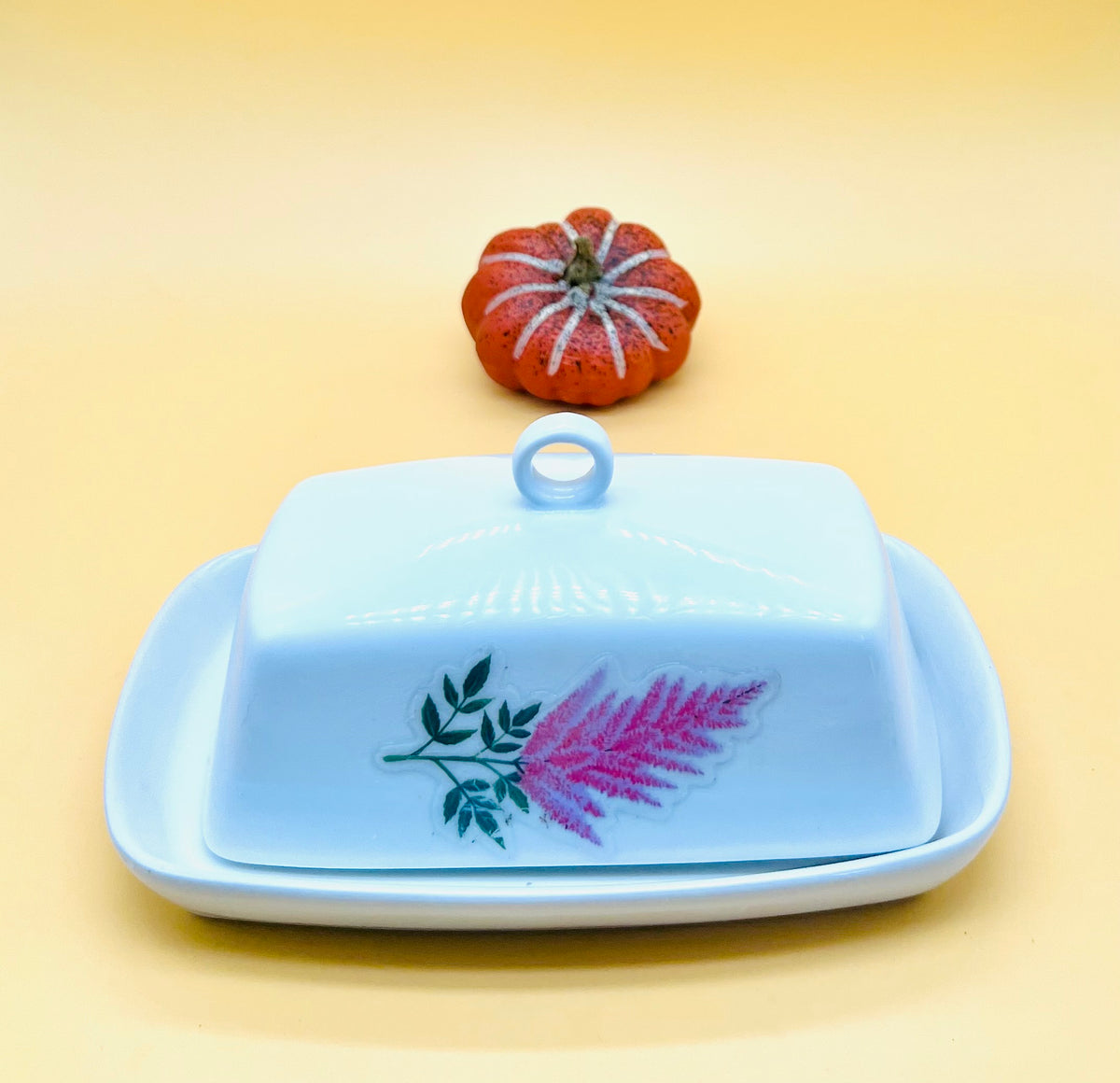 Toasted Vanilla Pumpkin Butter Dish Candle