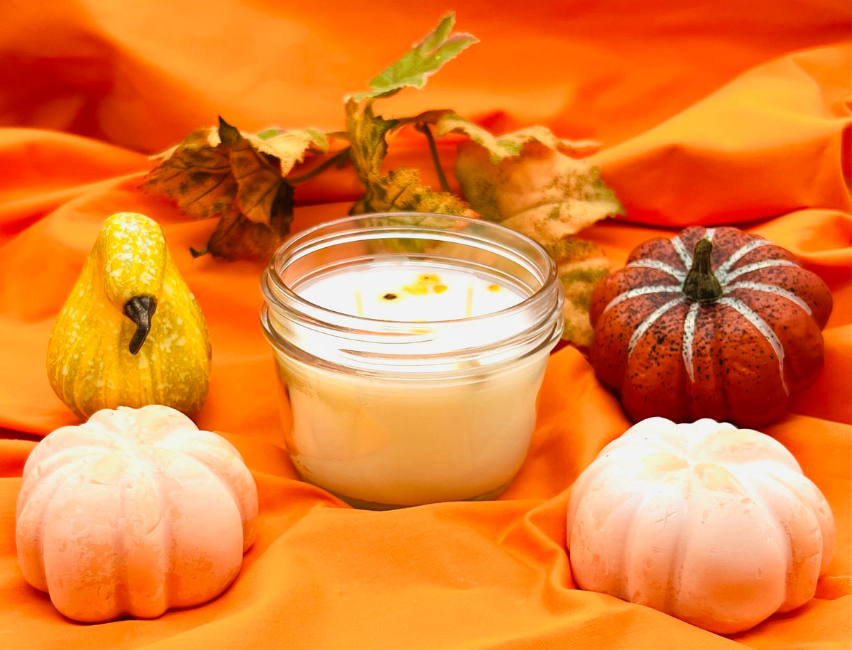 Be Thankful Scented Mason Jar Candle – 4 oz